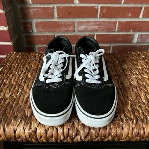 Vans (Black & White) Mens 8.5